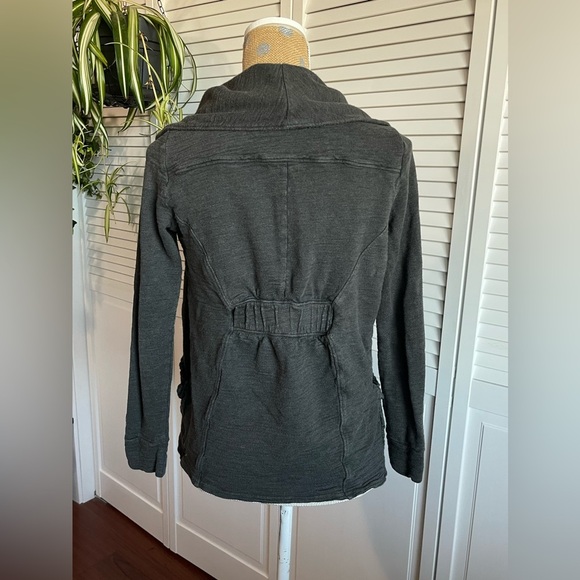 Lucy sweater cardigan, gray size small - Picture 4 of 5